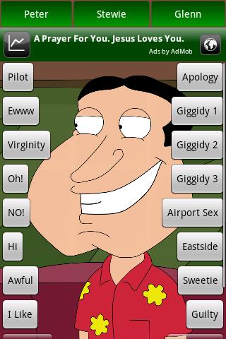 Family Guy GoGoGo Android Casual