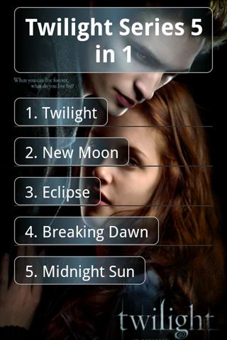 Twilight Series 5 in 1(eBook) Android Arcade & Action