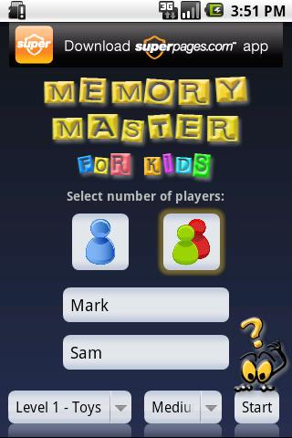 Memory Master Kids Android Brain & Puzzle