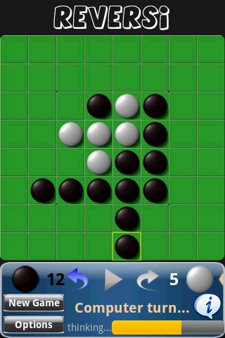 Deep Green Reversi Android Brain & Puzzle