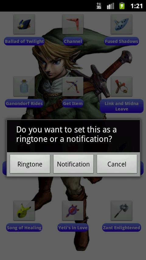 Zelda Soundboard: TP III Android Casual