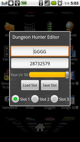 Dungeon Hunter Editor Android Casual