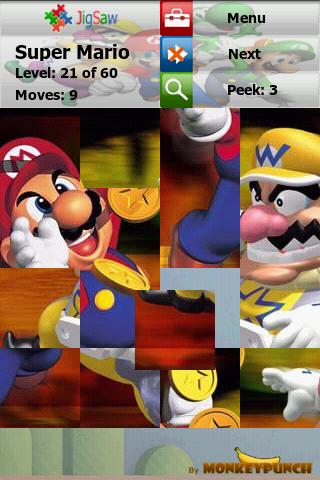 Super Mario Puzzle : Jigsaw Android Brain & Puzzle