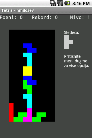 Tetris (srpski) Android Arcade & Action