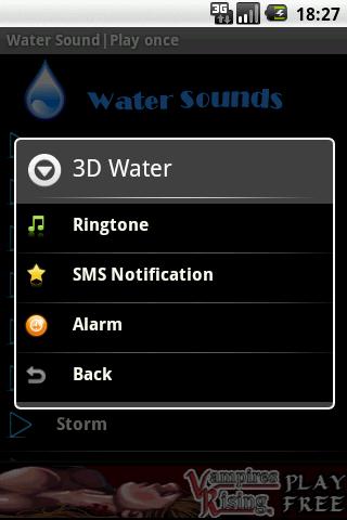 Water Sounds(Relaxed) Android Entertainment