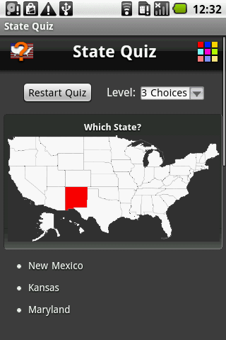 State Quiz Free Android Brain & Puzzle