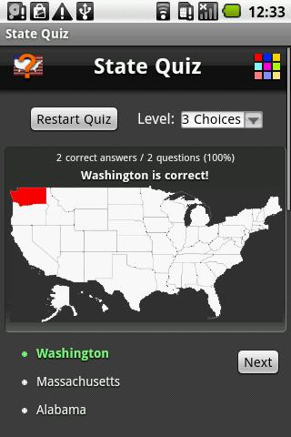 State Quiz Free Android Brain & Puzzle