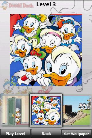 Donald Duck Puzzle : Jigsaw Android Brain & Puzzle