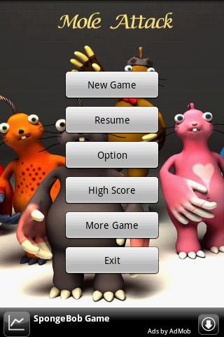 Mole Attack Android Arcade & Action