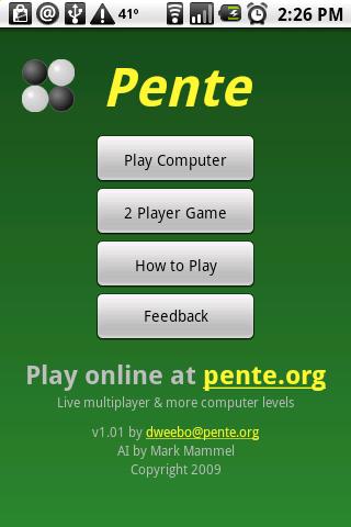 Pente Android Brain & Puzzle