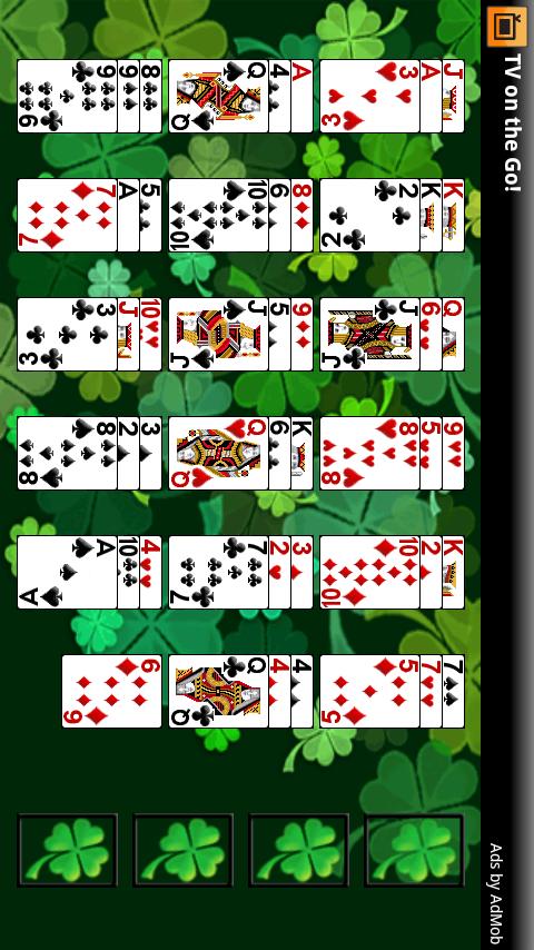 Shamrocks Solitaire Android Cards & Casino
