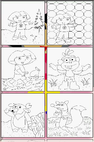 Dora Coloring Pages