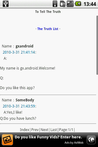 To Tell The Truth Android Brain & Puzzle