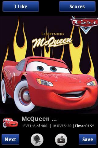 McQueen for Kids Android Brain & Puzzle