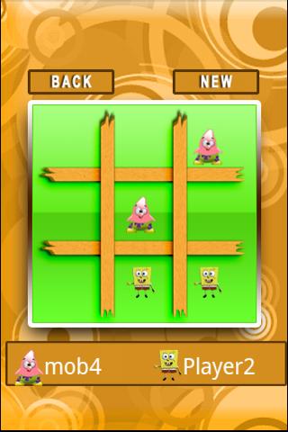 Spongebob Tic Tac Toe Android Brain & Puzzle