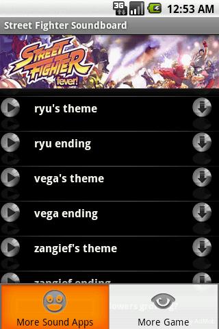 Street Fighter Soundboard Android Casual