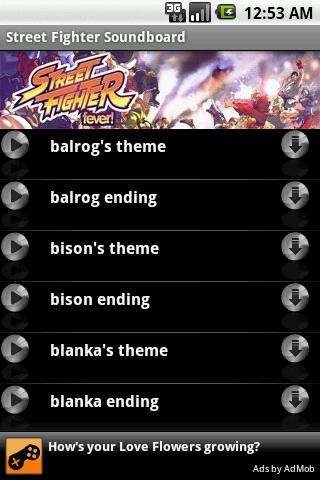 Street Fighter Soundboard Android Casual
