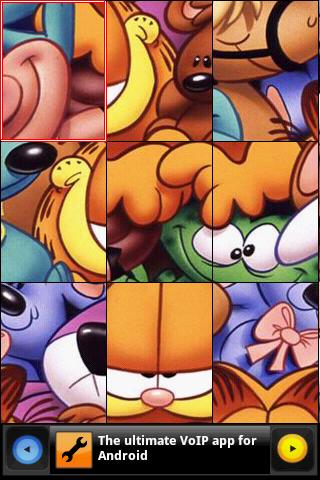 Garfield  & Friends Android Brain & Puzzle