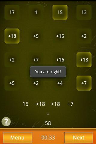 Brain: Get Smarter! Lite Android Brain & Puzzle