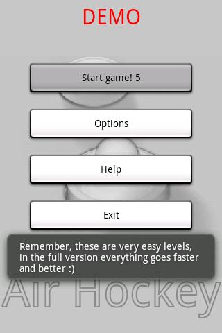 Air Hockey DEMO Android Arcade & Action
