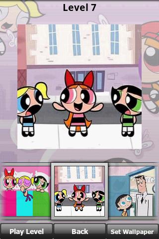 Powerpuff Girls Puzzle Android Brain & Puzzle