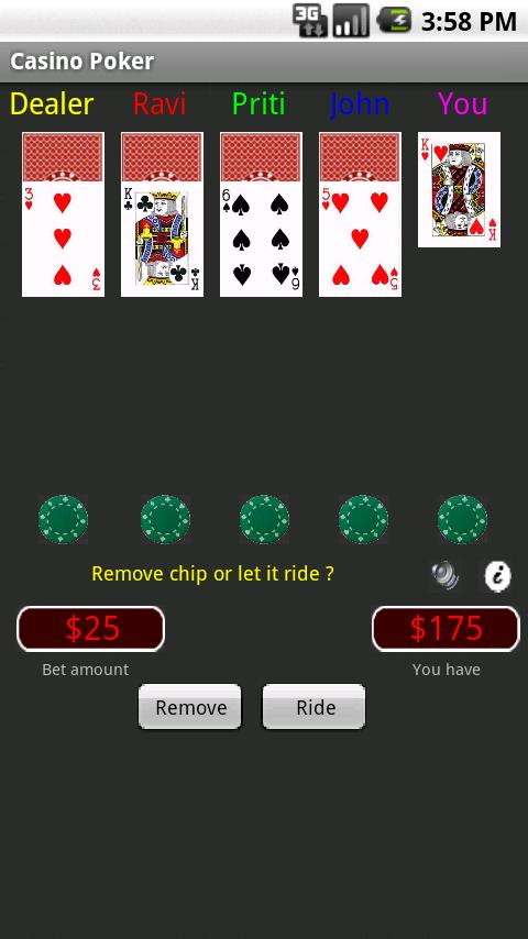 Casino Poker game Android Cards & Casino