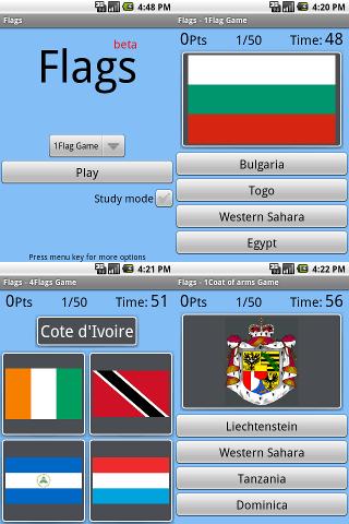Flags Android Brain & Puzzle