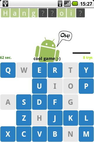 Hangdroid(lite) Android Brain & Puzzle
