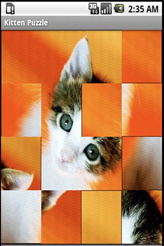 Kitten puzzle Android Brain & Puzzle