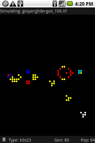 DroidLife  Cellular Automaton