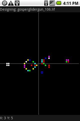 DroidLife – Cellular Automaton Android Brain & Puzzle