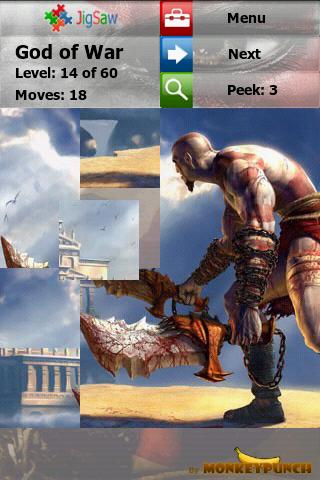 God of War Puzzle : Jigsaw Android Brain & Puzzle