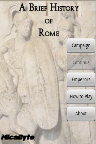 A Brief History of Rome Android Brain & Puzzle