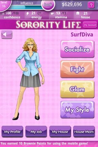 Sorority Life Android Casual