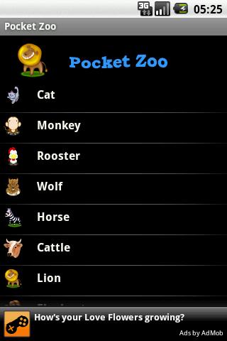 Pocket Zoo for Kids Android Casual