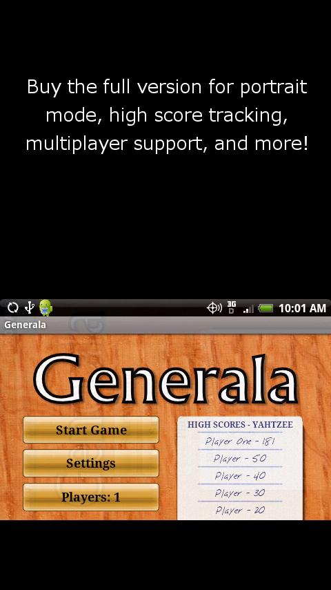 Generala Free (YahtZ) Android Casual