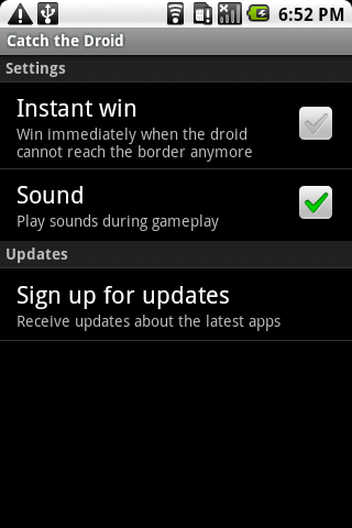 Catch the Droid BETA Android Arcade & Action