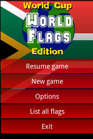 Flags Of The World Cup