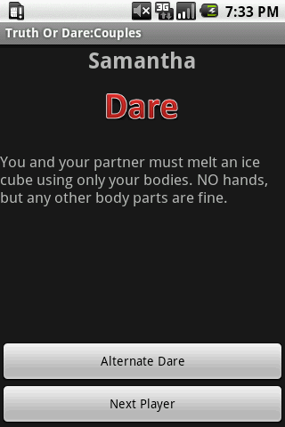 Sexy Truth Or Dare:Couples 18 Android Casual