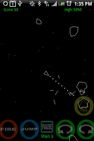 Asteroids Android Arcade & Action