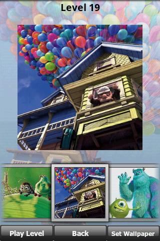 Disney Pixar Puzzle : Jigsaw Android Brain & Puzzle