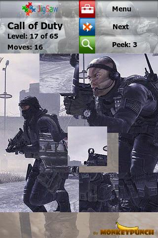 Modern Warfare Puzzle : Jigsaw Android Brain & Puzzle