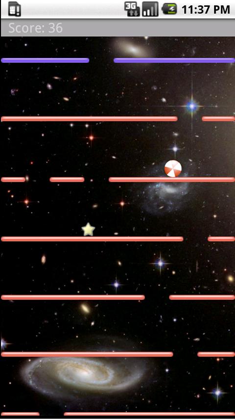 DropBall in Space! Android Arcade & Action