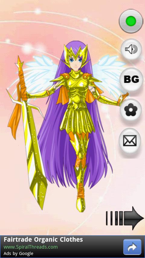 Fairy Goddess of War Athena Android Casual