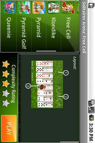 Solitaires Arena Android Cards & Casino