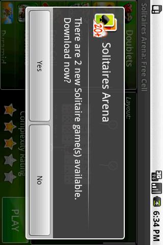 Solitaires Arena Android Cards & Casino