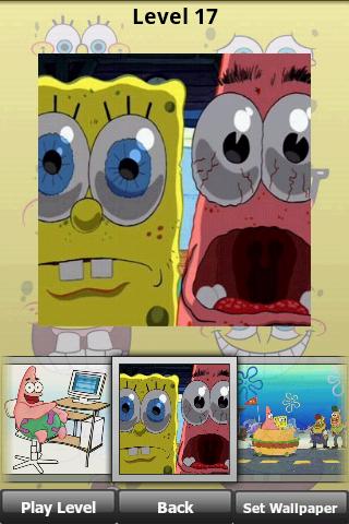 SpongeBob Puzzle : Jigsaw Android Brain & Puzzle