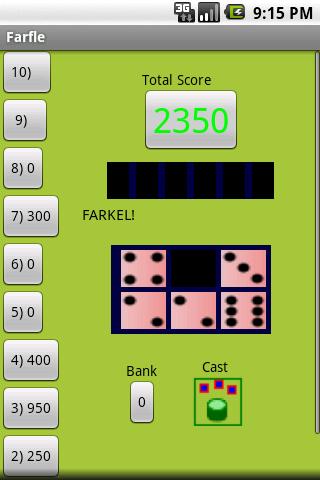 Farfle Minus! Android Cards & Casino