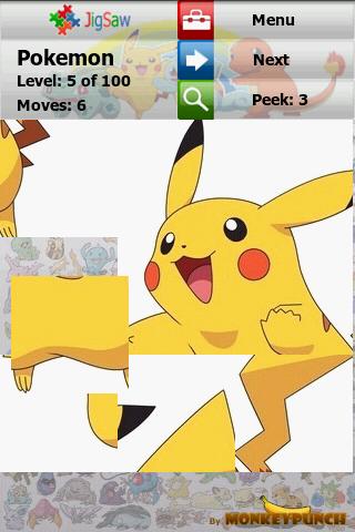 Pokemon Puzzle : Jigsaw Android Brain & Puzzle