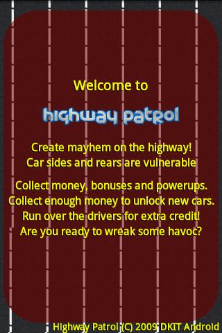 Highway Patrol – FREE Android Arcade & Action
